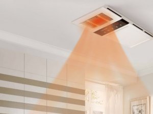 爱尔菲集成顶墙暖晴浴室暖空调产品及装修效果图