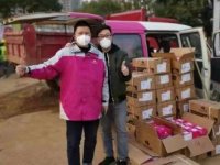 抗击疫情 众志成城|飞雕集团向武汉火神山医院捐献物资抵达现场