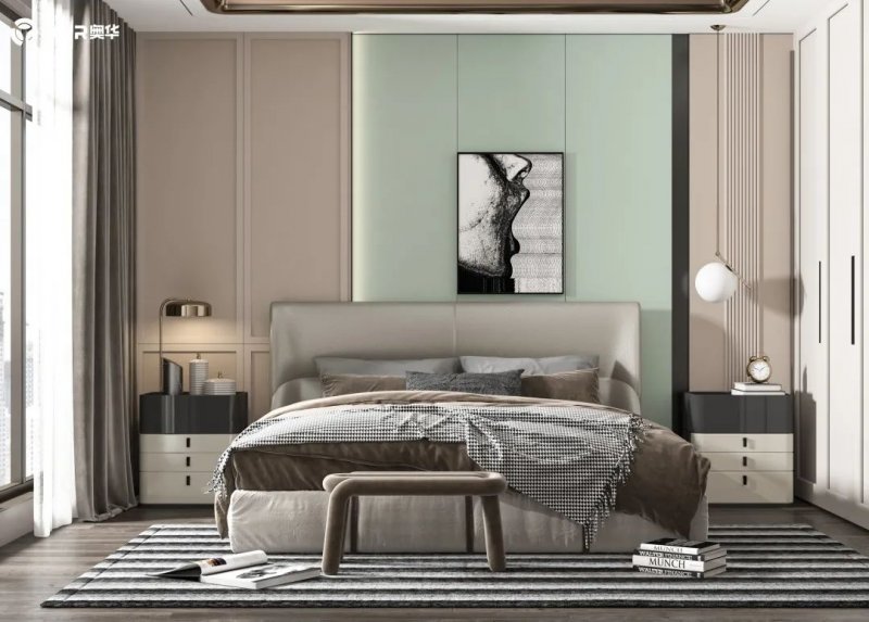奧華頂墻圖片 臥室改造舒服才是第一位_5